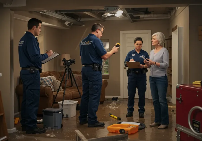 Water Damage Assessment and Insurance Documentation process in Marysville, MI