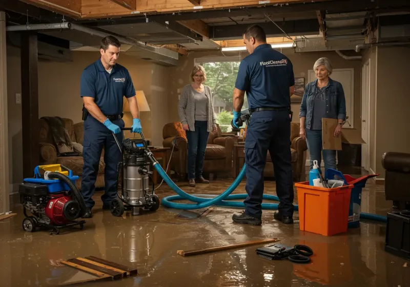 Basement Water Extraction and Removal Techniques process in Marysville, MI
